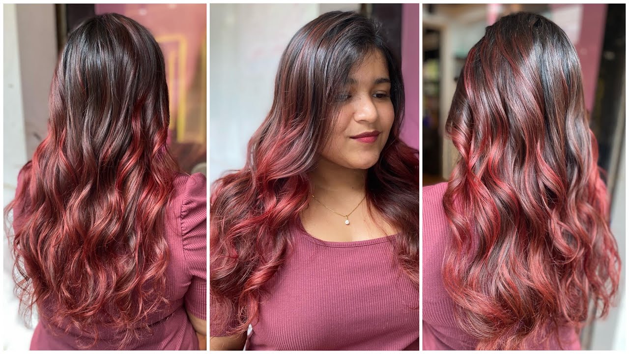 Raspberry Bourbon Mixes Brunette and Red Hair Colors for Fall  Allure