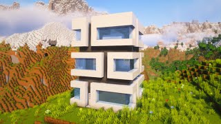 Minecraft: How to Build a MODERN HOUSE!
