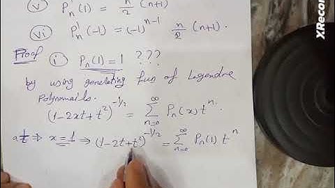 Legendre polynomials-Special Functions-Dr.nesreen fawzy