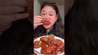 Sayap Ayam Lv 1 jt | cr :intanayomakan #asmr #suaramukbang #makan #fyp