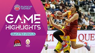 Spar Girona v Galatasaray Cagdas Factoring | Quarter-Finals | Highlights | EuroCup Women 2023