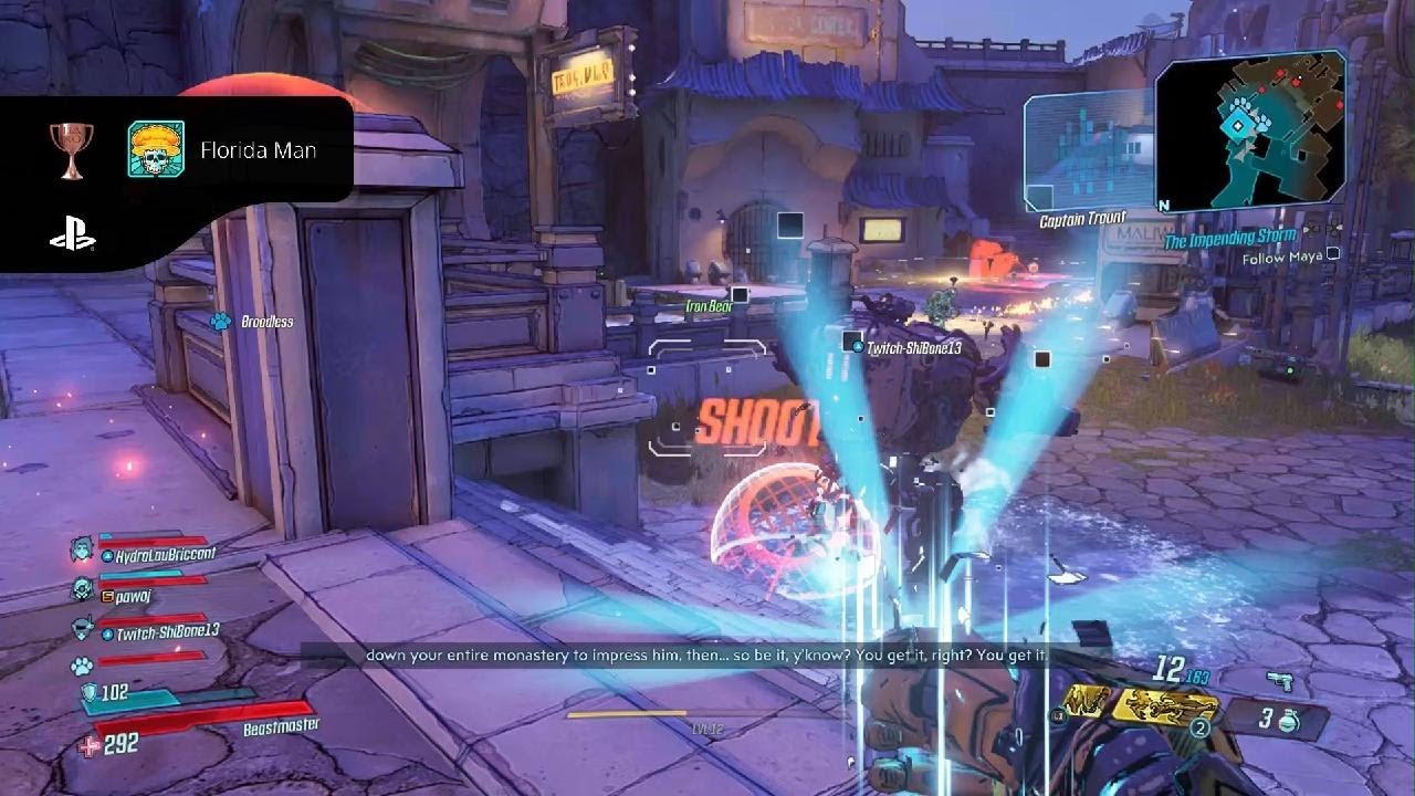 Borderlands 3 Florida Man Trophy