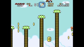 Super Mario World Walkthrough - Part 4 - Twin Bridges (World 4)
