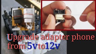 Upgrade Adaptor charger dari 5v menjadi 6v, 8v, 9v, 12v, .....