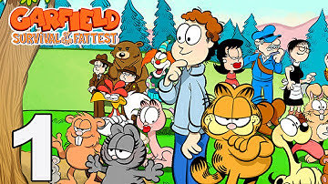 Garfield: Survival of the Fattest - Gameplay Walkthrough Part 1 - Level 1-3 (iOS)