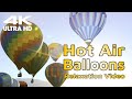 Hot Air Balloons 4K UHD Relaxation Video: 500 Balloon Mass Ascension