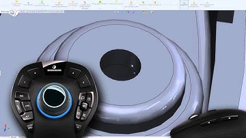 CadMouse demo video - QuickZoom on a 3D model