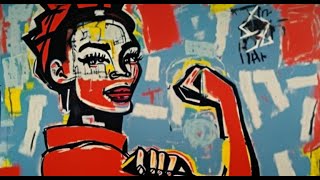Jean-Michel Basquiat slideshow for 4K UHD TV. AI images and classical music