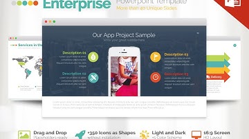 Enterprise Powerpoint and Keynote Presentation Template
