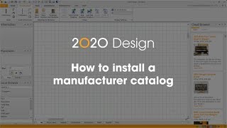 2020 Design Tip: How to install a manufacturer catalog screenshot 4