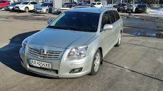 Внешний Обзор Toyota Avensis 2006г в кузове универсал