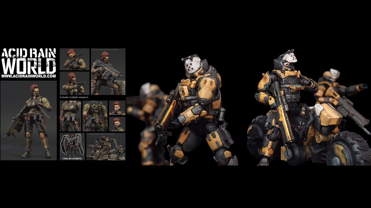 Acid Rain World 1:18 - FAV-A86 Moirah & FAV-A73 Yellowjacket