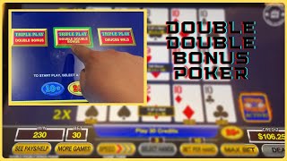 Watch Triple Play Double Double Bonus Video Poker | Video Poker Strategy and Jackpots - 3 hand poker
