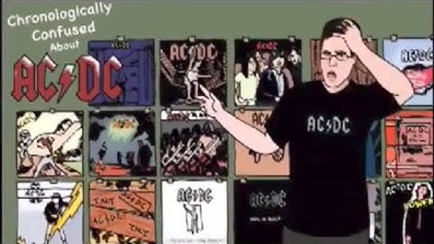 Chronologically Confused About AC/DC || Cinemassacre Lost Video (2008)
