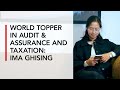 World topper in audit  assurance and taxation ima ghising