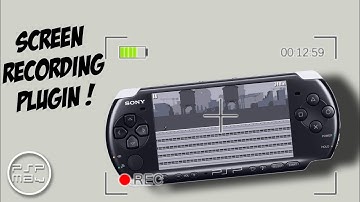 Screen Recorder plugin for PSP !