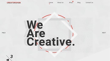 Web Design Speed Art - We Are Creative #01