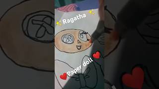Making paper Doll ❤️ Ragatha ❤️ créditos a @Arty-Pie #paperdoll #drawing #ragatha #Tadc