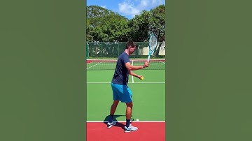 Don’t Pause the Racquet Drop on Your Forehand