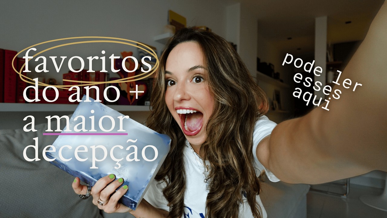 OS MELHORES LIVROS DE 2025 + uma grande decepção