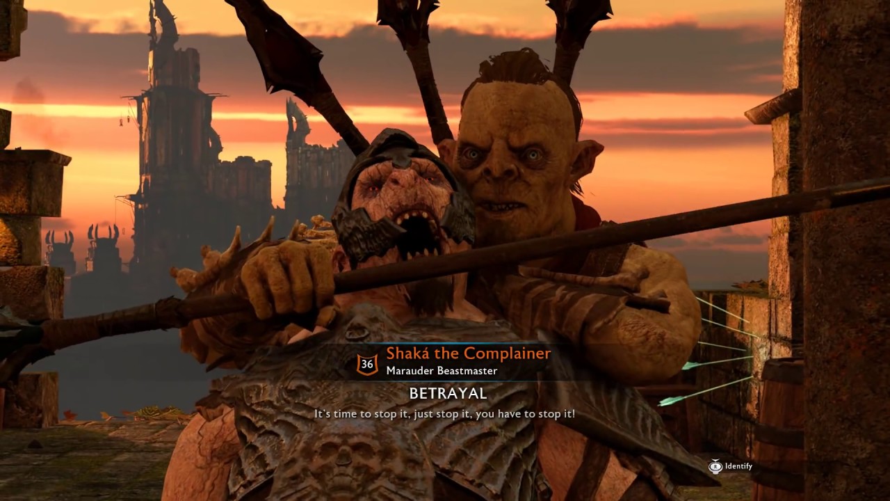 Shadow of War - Biggest Betrayal EU - YouTube
