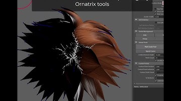 Ornatrix Maya V5 Beta:  Convert Clumps to External