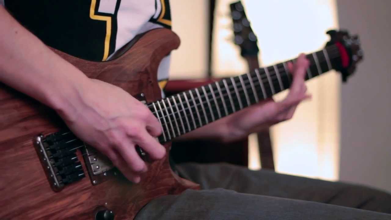 Keller Custom 6-string w/ BareKnuckle Painkiller Metal Test