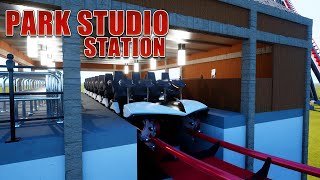 There is a NEW Theme Park Game! And It's Incredible! | Park Studio (Alpha Gameplay) screenshot 1