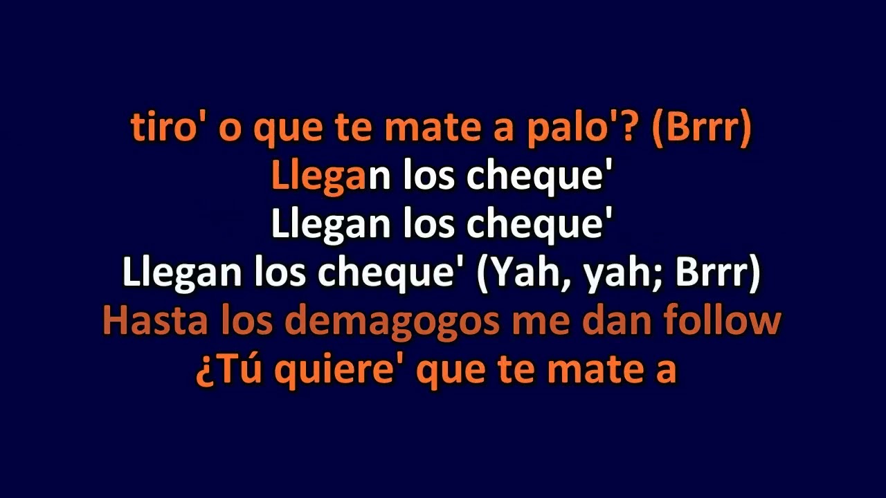 Bad Bunny x El Alfa - La Romana - Karaoke Instrumental Lyrics - ObsKure