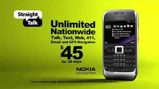 StraightTalk and the Nokia E71.