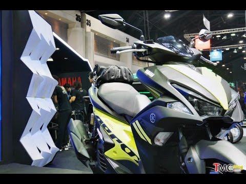 GANTENG Yamaha Aerox  155  Kuning hitam Thailand YouTube