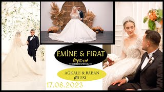 Emine &amp; Fırat Ağkale &amp; Baban Ailesi Aydın Production (Grup) BARFE Pazarcık Özmer Salon