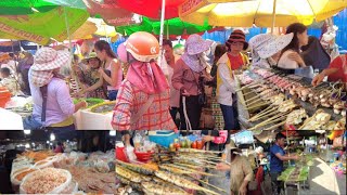 Ever Seen Cambodian Crab Market @ Kep Beach Grilled Seafood, Live Blue Crab, Dried Seafood, & More