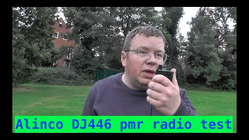 Alinco DJ446 on air test
