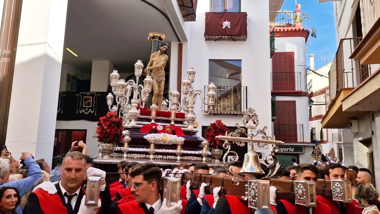 Salida de Jesús Atado a la Columna (Estudiantes) - Magna de Vélez-Málaga - AM Cautivo (Estepona)