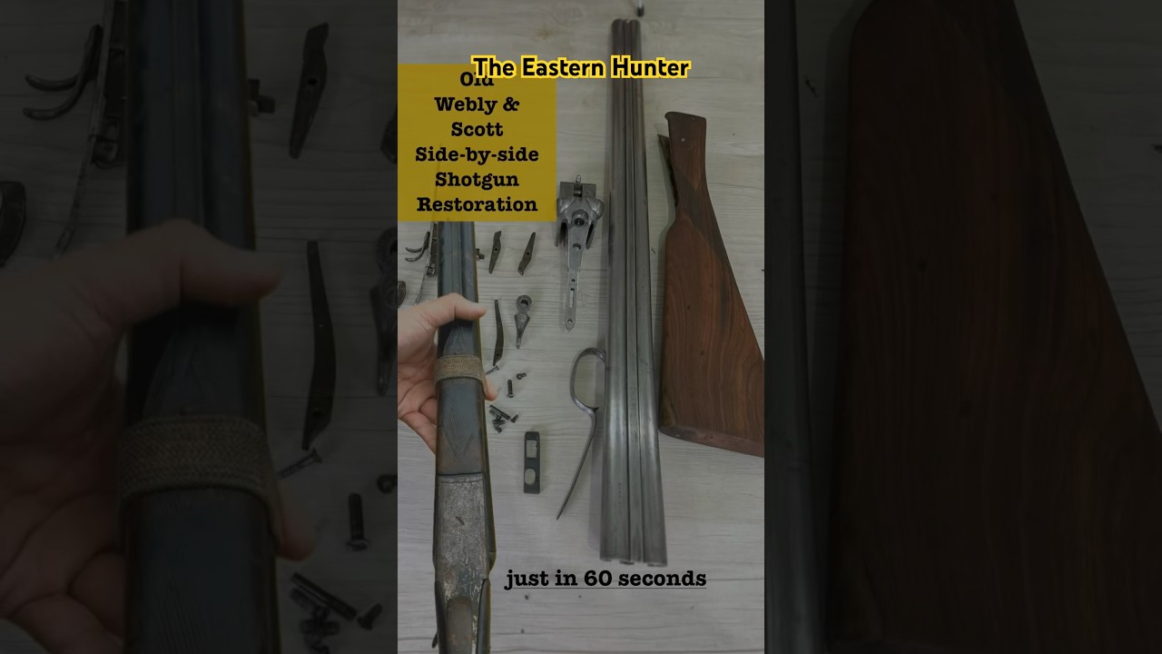 How to Restore Double Barrel Shotgun 