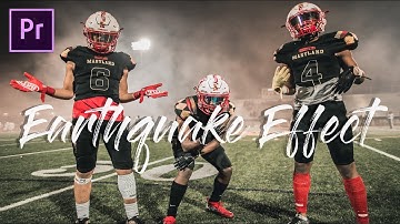 Earthquake Effect in Premiere Pro