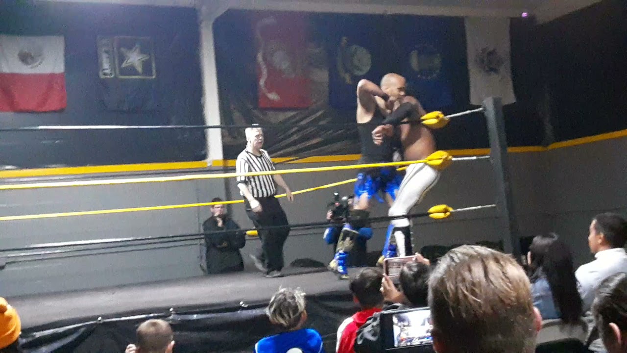 Wildfire Chris Blaze in action at Next Level Pro Wrestling Sacramento CA 10/23/2021