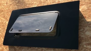 Vw T5 and T6 Safari Windows WITH vertical Blind - Trade Glass Uk