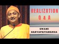 Realization (Questions & Answers) | Swami Sarvapriyananda