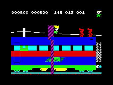 Stop the Express. ZX Spectrum. Мини-прохождение