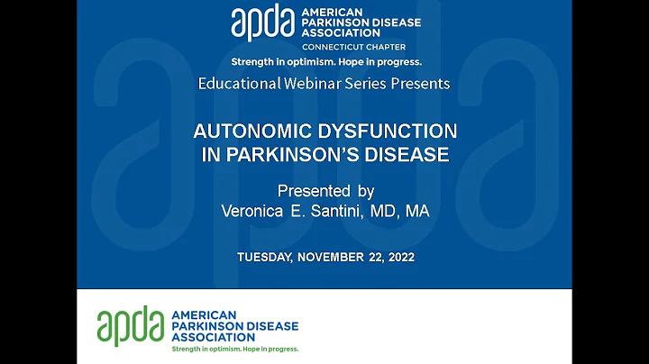 Autonomic Dysfunction in Parkinson's Disease with ...