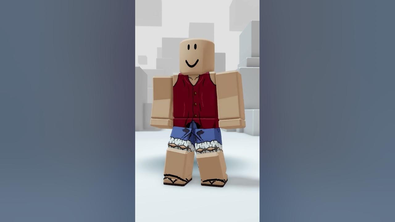 tutorial completo de como ter a camisa do luffy no roblox#elmetodoyalu