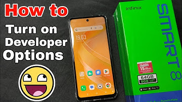How to turn on developer options on  Infinix Smart 8 Latest Update