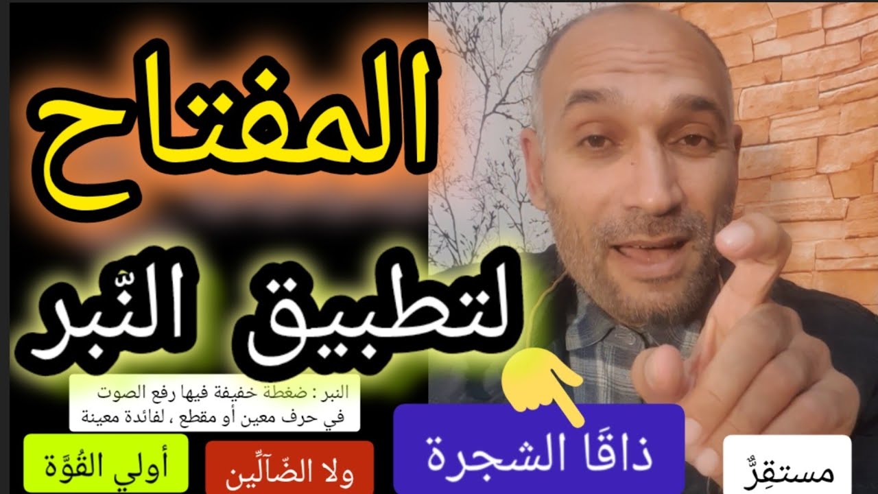 2 #المفتاح  #لتطبيق_النّبر  بسهولة