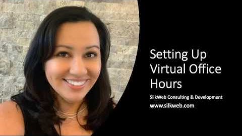 Setting Up Virtual Office Hours