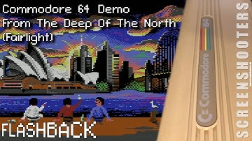 [ Flashback ] C64 Demo: Fairlight - From The Deep Of The North (Moonshine Dragons 2024)