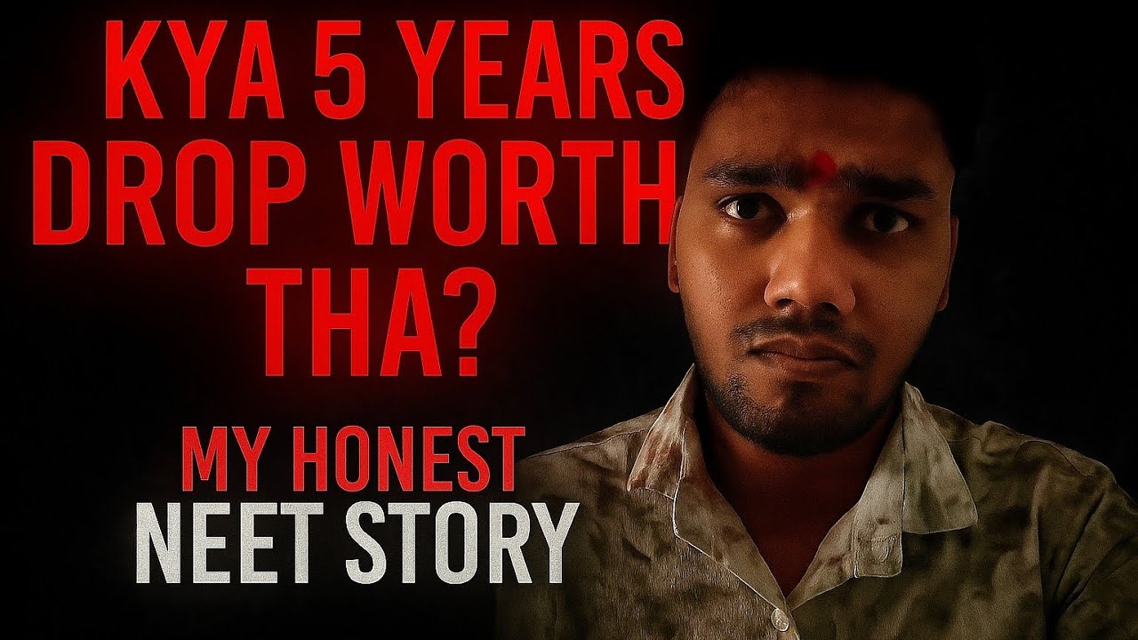 My honest failure story 💔🥺 | neet 5 drop story | neet 2025  | 5 saal barbad 🩸 ❤️‍🩹 | 