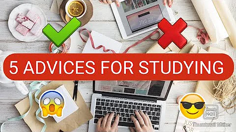 How to study well | THE 5 ADVICES