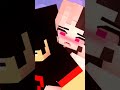 THE BITE MEME HANAKO AND ZENOBRINE COUPLE -MINECRAFT ANIMATION #shorts